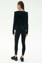 Aster Sherpa Vest: Black