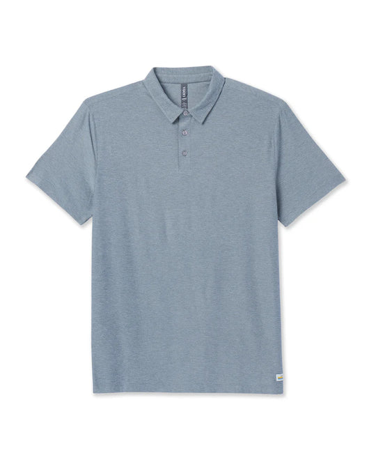 Strato Tech Polo: Mist Heather