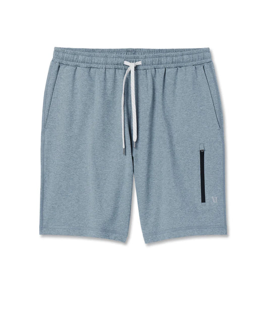Sunday Performance Short 8.5 Inch: Dusty Blue Heather