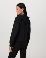 Halo Modern Pullover Hoodie: Black