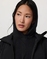 Halo Modern Pullover Hoodie: Black