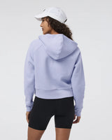 Restore Half Zip Hoodie: Lavender Mist