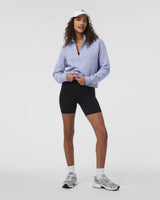 Restore Half Zip Hoodie: Lavender Mist