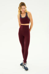 Airweight Super High Waist: Dark Cherry