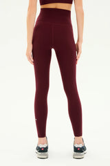 Airweight Super High Waist: Dark Cherry