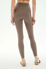Airweight High Waisted 7/8 Pocket Legging: Lentil