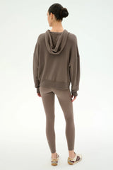 Joey Long Sleeve Hoodie: Lentil
