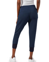 Reena 7/8 Fleece Sweatpant: INDIGO