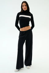 Brynn Airweight Pant: Black