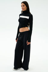 Brynn Airweight Pant: Black