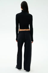 Brynn Airweight Pant: Black