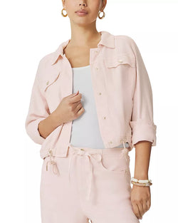 Lounge Demin Jacket: Rose Petal