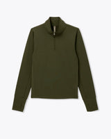 Chilled Out Half Zip: Olive
