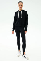 Joey Long Sleeve Hoodie: Black