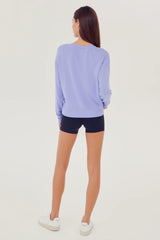 Sonja Fleece Sweatshirt: Purple Haze