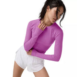 Surge Seamless LS Tee: Bloom