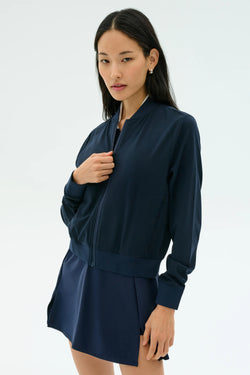Airweight Bomber Jacket: Indigo
