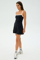 Monah Rigor Dress: Black/White