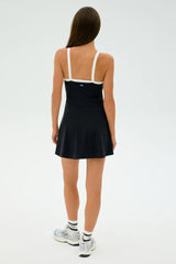 Monah Rigor Dress: Black/White