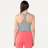 Elevation Racerback Tank: LIGHT Heather Grey