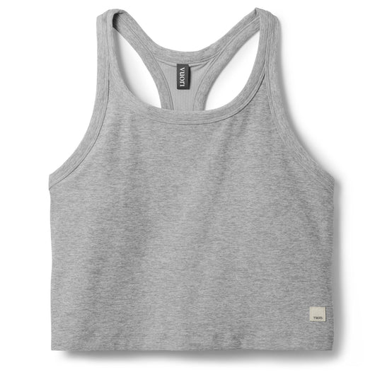 Elevation Racerback Tank: LIGHT Heather Grey