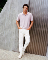 Strato Tech Polo: Faded Rose Heather