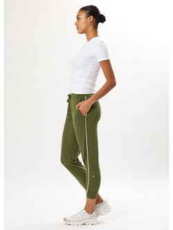 Airweigth Jogger with Piping: Olive