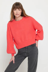 Finley Sweater: Barberry