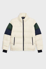 Arden Puffer Jacket: Vintage White