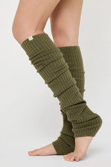 Hayley Luxe Leg Warmer: Spruce