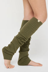 Hayley Luxe Leg Warmer: Spruce