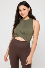 Maci Seamless Tank: Spruce