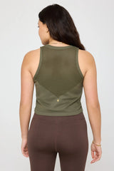 Maci Seamless Tank: Spruce