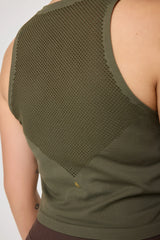 Maci Seamless Tank: Spruce