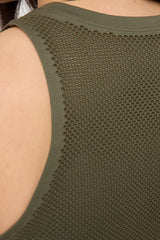 Maci Seamless Tank: Spruce