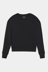 Sonja Fleece Sweatshirt: Black