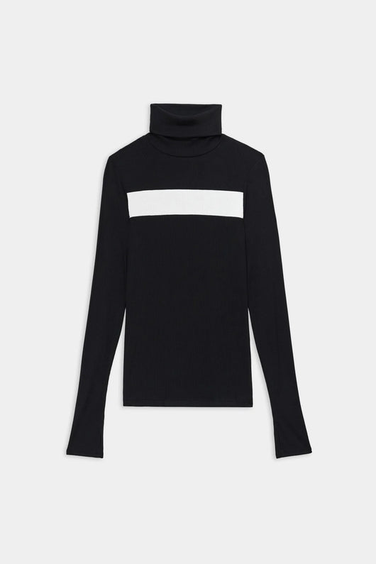 Lennon Turtleneck: Black