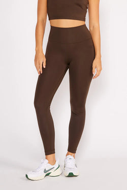 Jenn 7/8 Legging: Chocolate