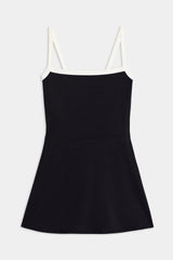 Monah Rigor Dress: Black/White
