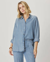 Indigo Button Down: Indigo