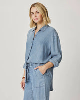 Indigo Button Down: Indigo