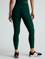 Spacedye Out Of Pocket High Waisted Midi Legging: Dark Spruce