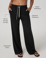 Halo Essential Wideleg: Black Heather