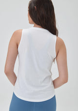 Growth Mindset Muscle Tank-Stone