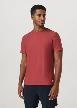 Strato Tech Tee: Fire Heather