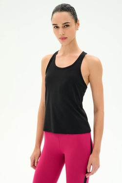 Mel Airweight Lite Tank: Black