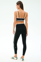 Sam High Waist Rigor 7/8: Black/Military