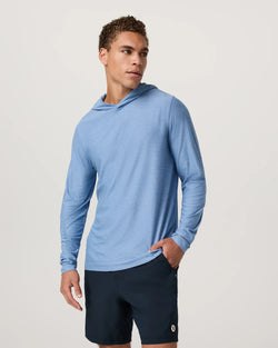 Strato Tech Hoodie: Isle Blue