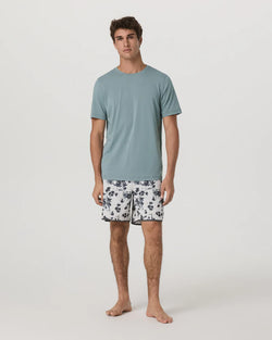Tuvalu Tee: Misty Blue