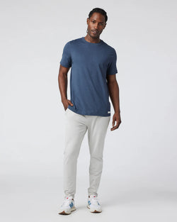 Ponto Performance Tee: Azure Heather